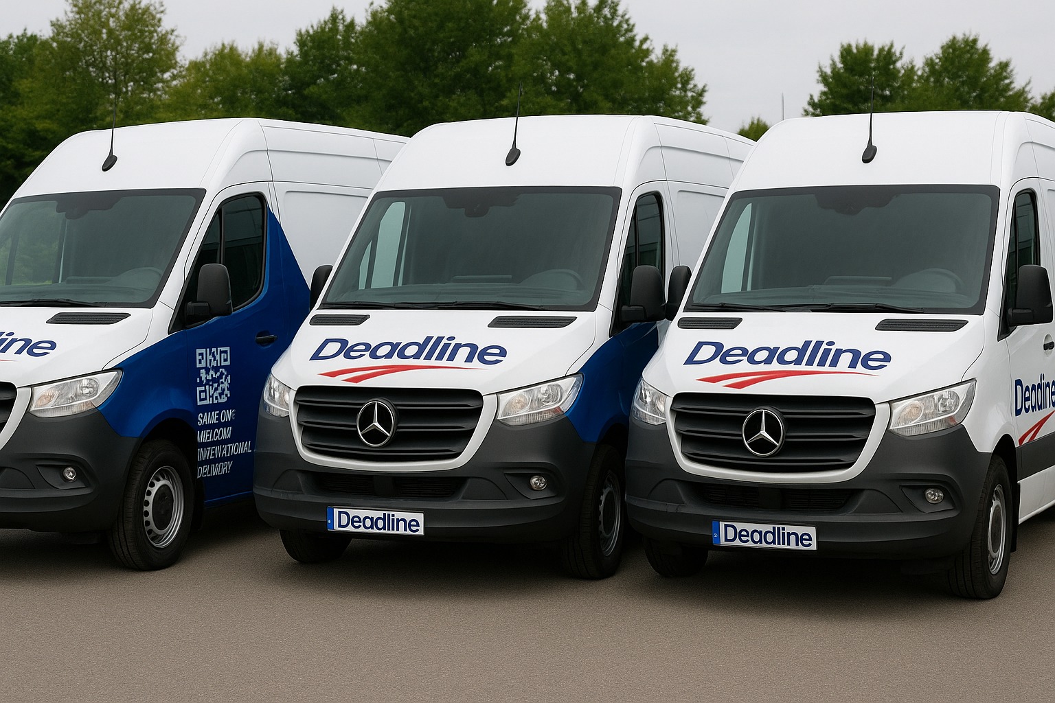 Electric delivery van